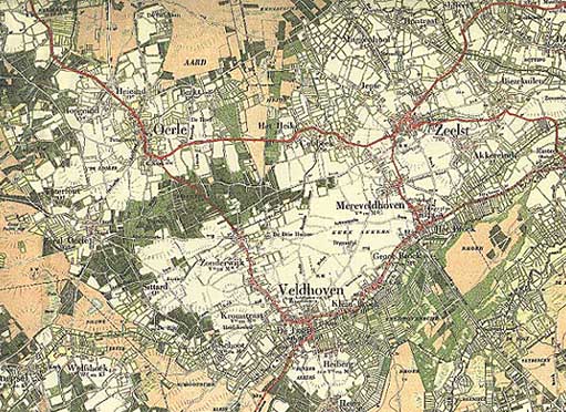 topografische kaart 1920